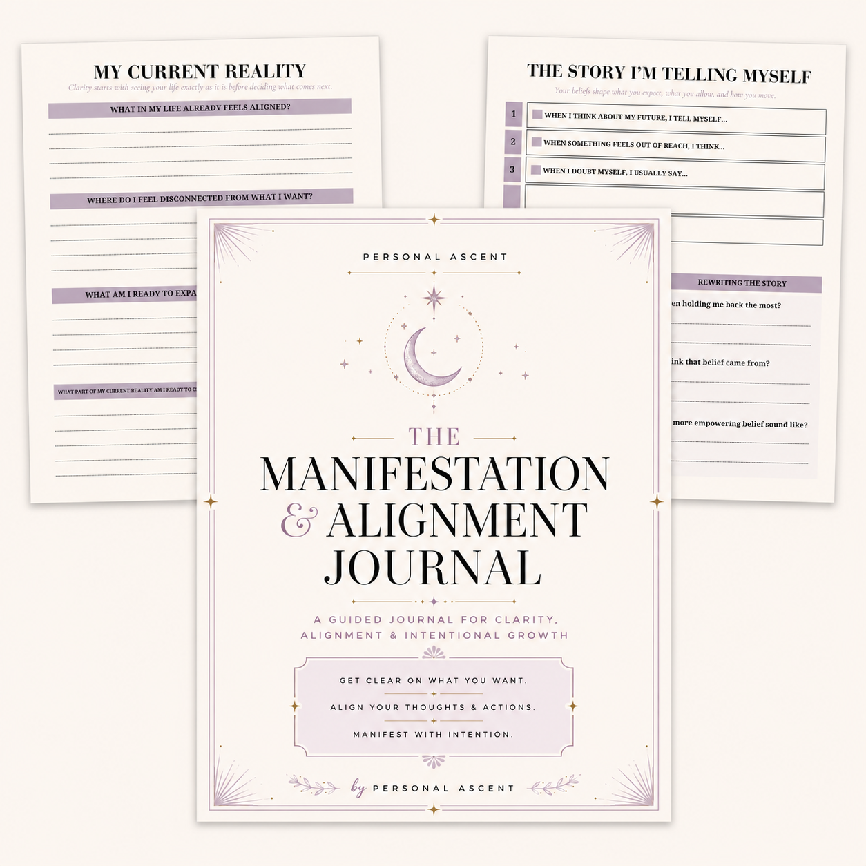 The Manifestation & Alignment Journal: Clarify Your Vision, Shift Your Mindset & Take Aligned Action