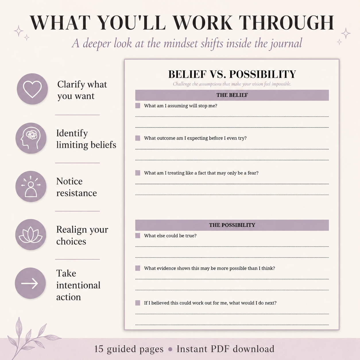 The Manifestation & Alignment Journal: Clarify Your Vision, Shift Your Mindset & Take Aligned Action
