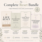 The Personal Ascent Complete Reset Bundle: 4 Digital Workbooks for Clarity, Habits, Growth & Alignment