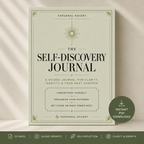 The Self-Discovery Journal: Guided Journal for Clarity, Identity & Personal Growth