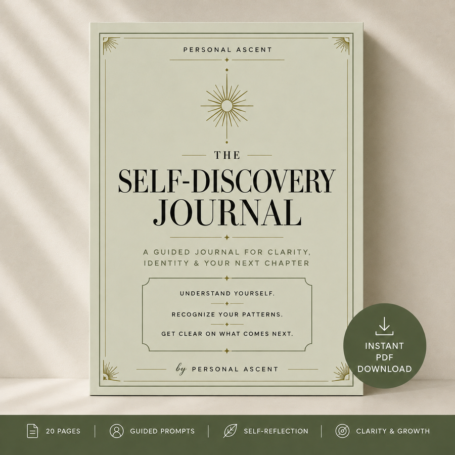 The Self-Discovery Journal: Guided Journal for Clarity, Identity & Personal Growth