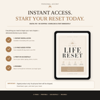 The 90-Day Reset: Life Reset & Personal Growth Planner