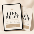 The 90-Day Reset: Life Reset & Personal Growth Planner