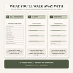 The Self-Discovery Journal: Guided Journal for Clarity, Identity & Personal Growth